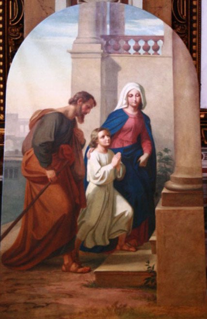 święta Rodzina autorstwa Melchior Paul von Deschwanden