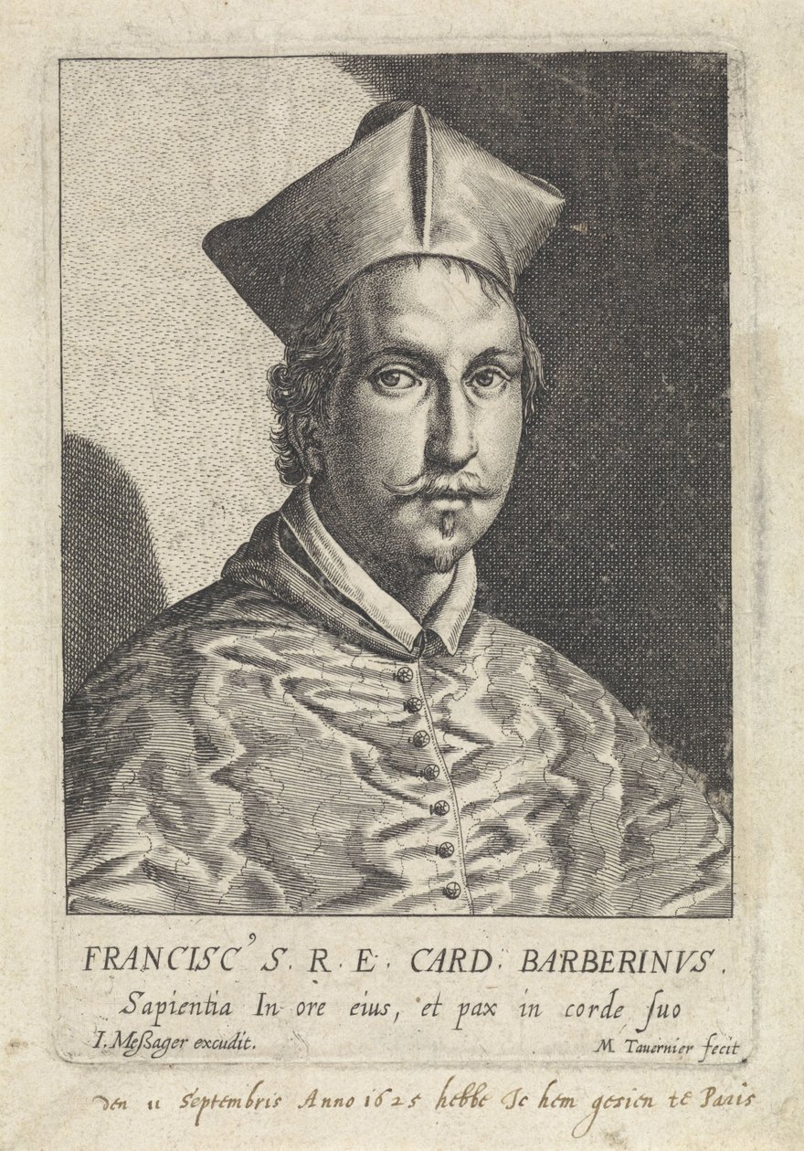 Portret Francesco Barberini autorstwa Melchior Tavernier
