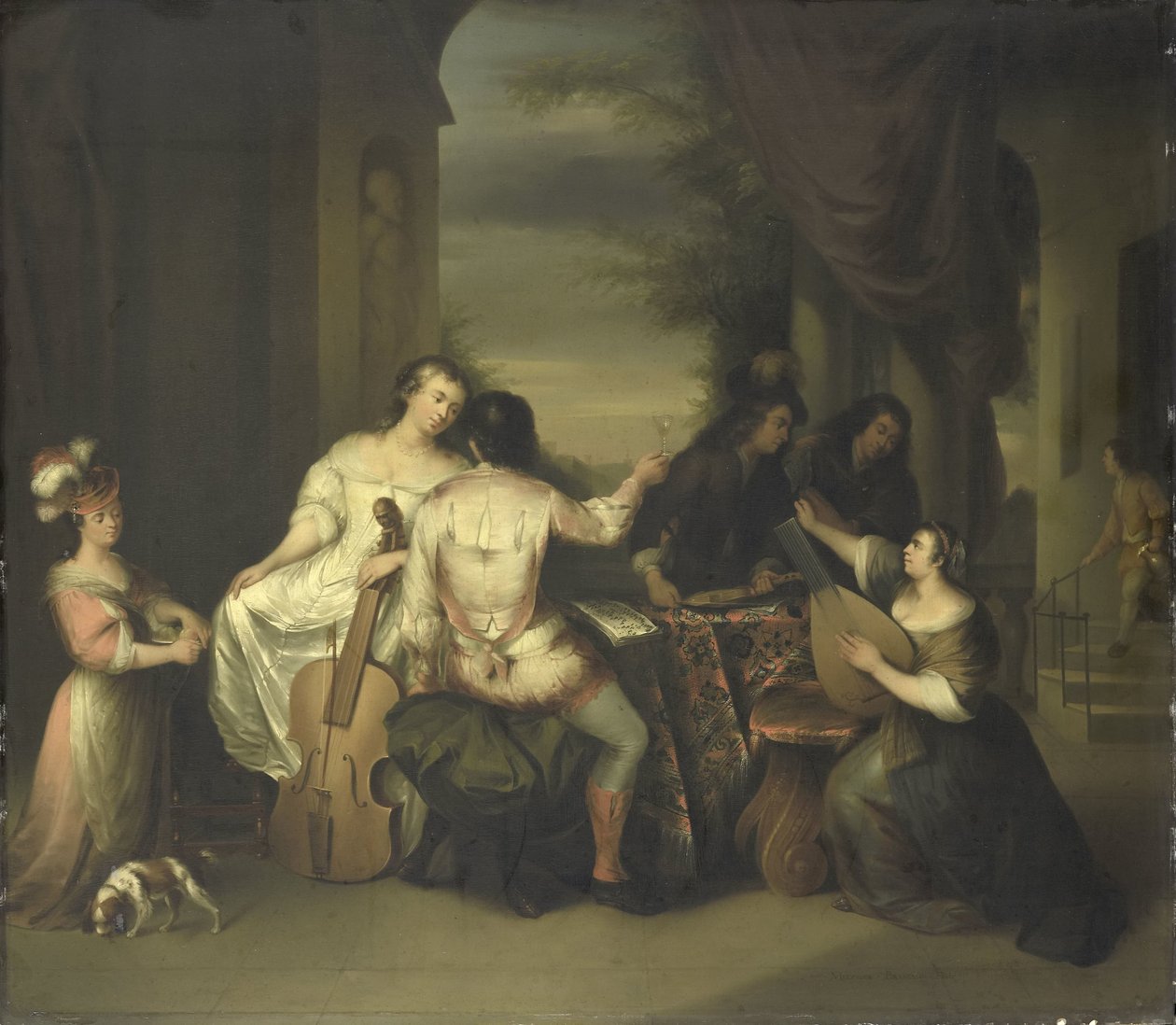 Firma muzyczna autorstwa Melchior Brassauw