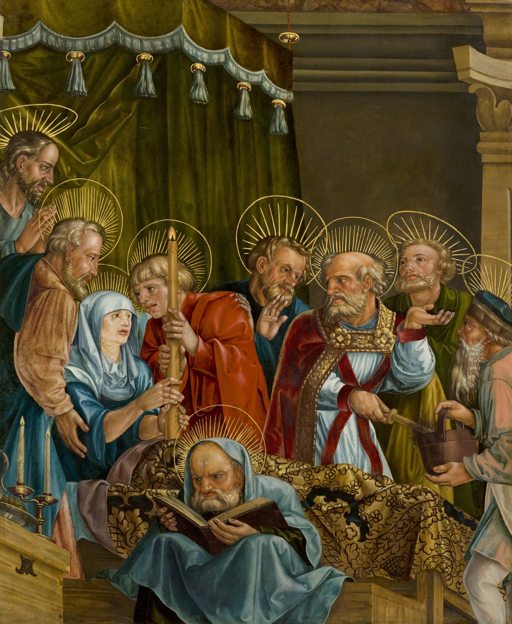 Der Tod der Maria Łoże śmierci Marii autorstwa Melchior Feselen