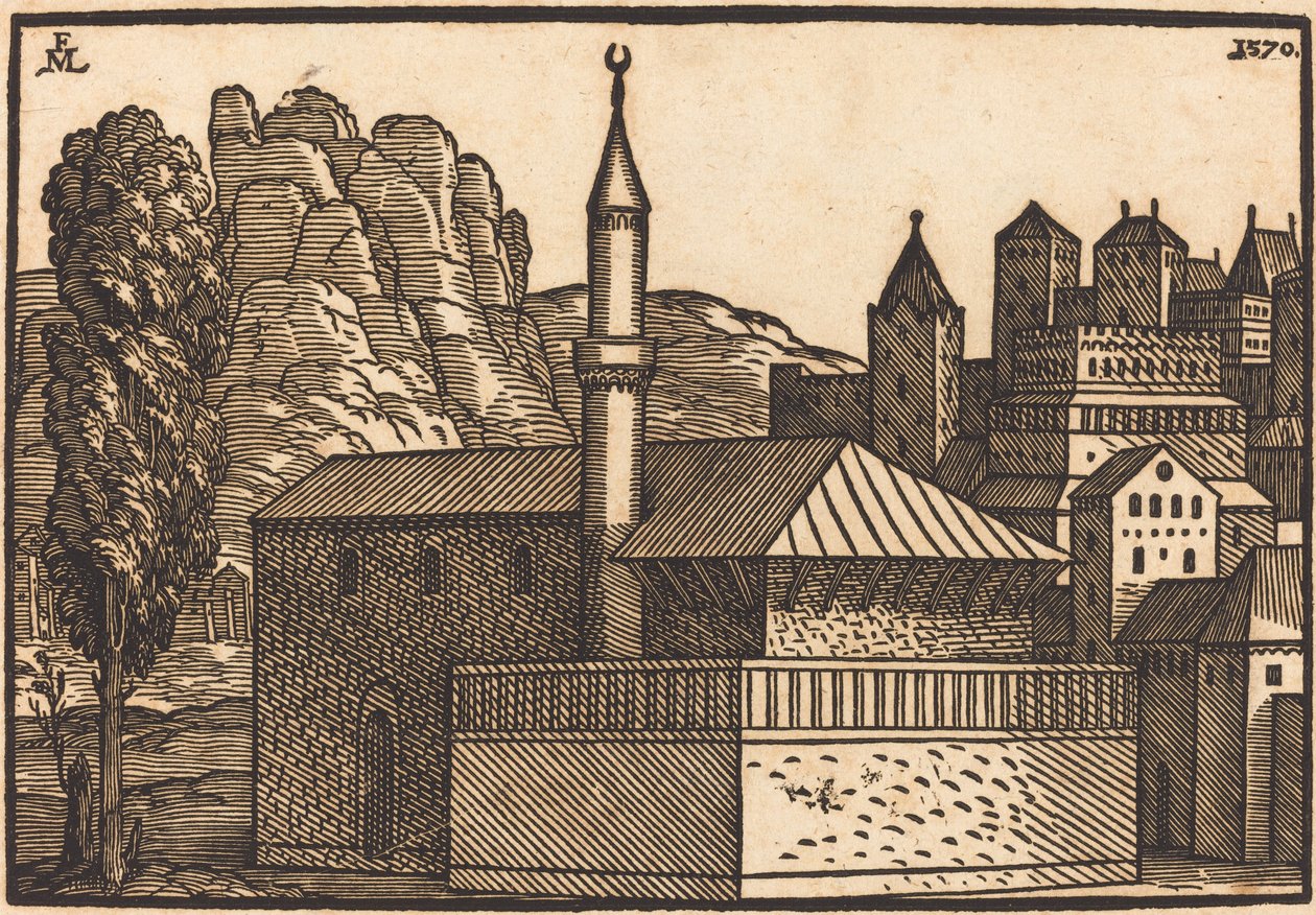 Tureckie Miasto autorstwa Melchior Lorch