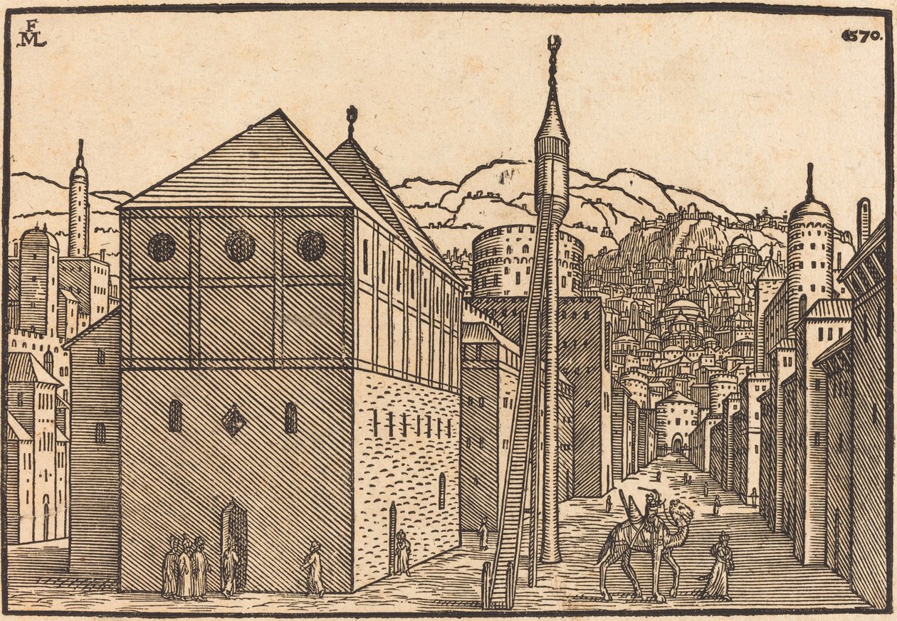Tureckie Miasto autorstwa Melchior Lorch