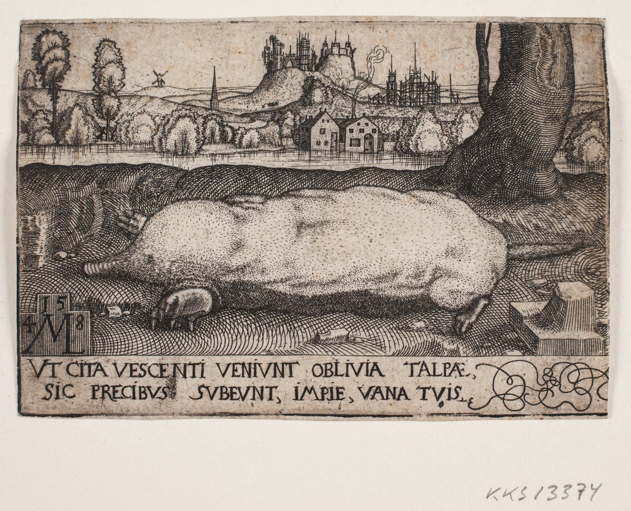 Kret autorstwa Melchior Lorck