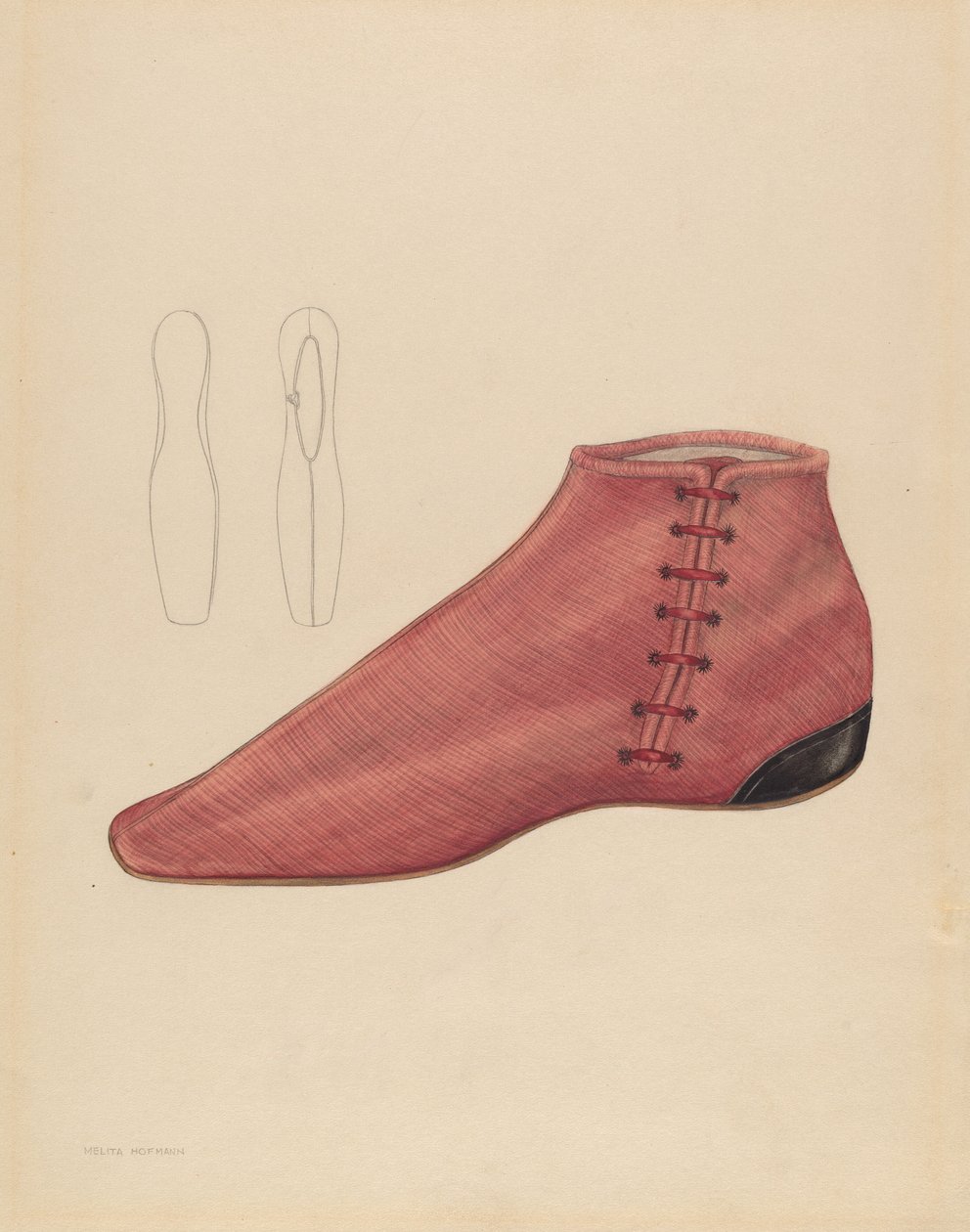 But damski, ok. 1900 r. 1936. autorstwa Melita Hofmann