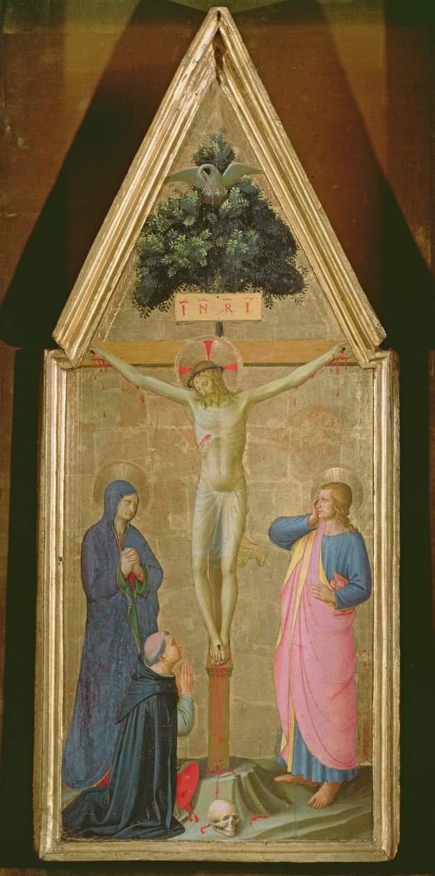 Ukrzyżowanie (tempera na panelu) autorstwa Melozzo da Forli