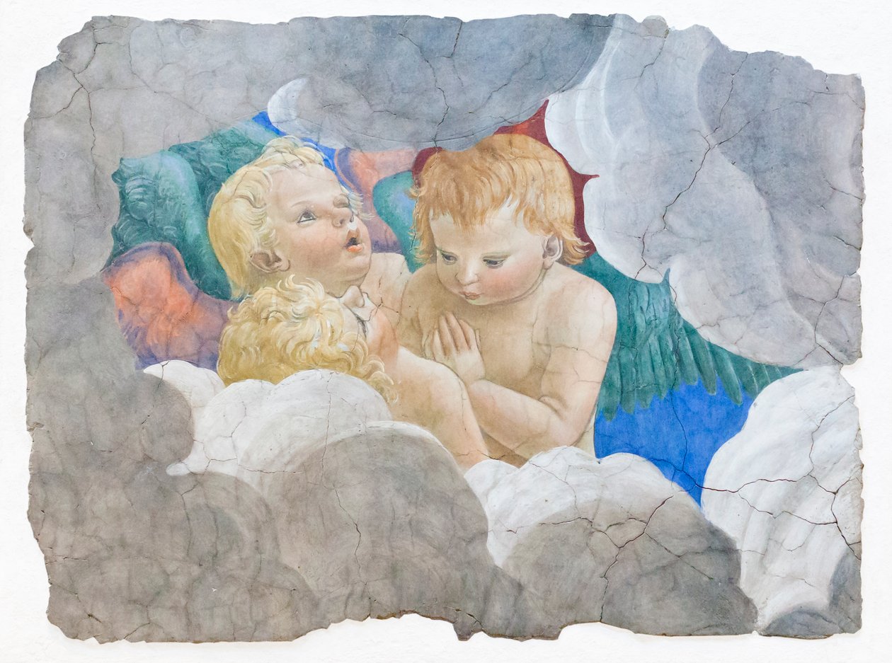Cherubinów, około 1480 r autorstwa Melozzo da Forli