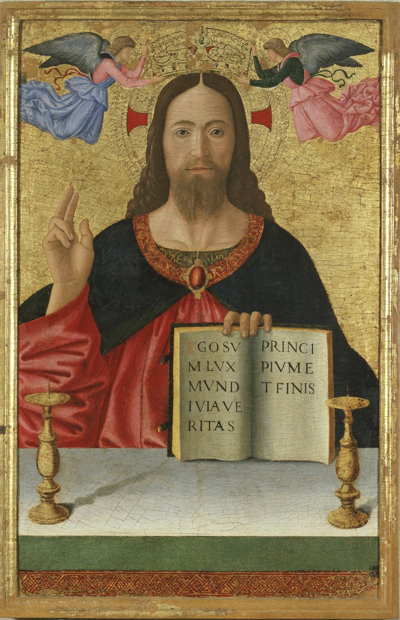 Błogosławieństwo Chrystusa, 1456-69 autorstwa Melozzo da Forli