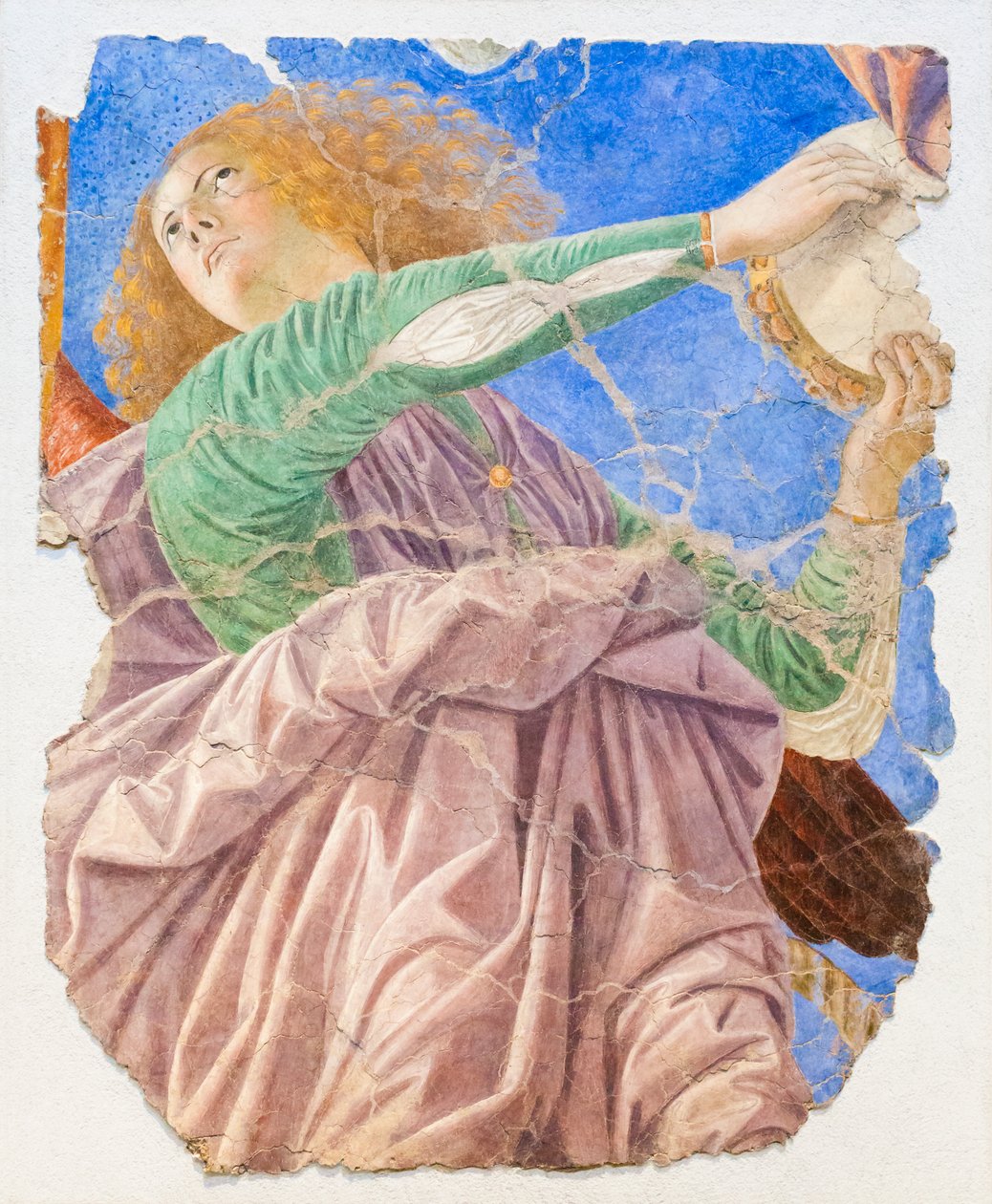 Anioły tworzące muzykę, ok. 1480 r. (odrestaurowany fresk) autorstwa Melozzo da Forli