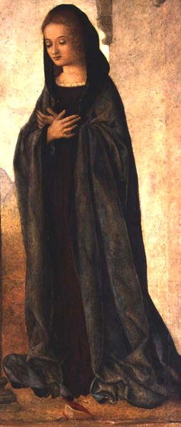 Zwiastowanie Dziewicy autorstwa Melozzo da Forli