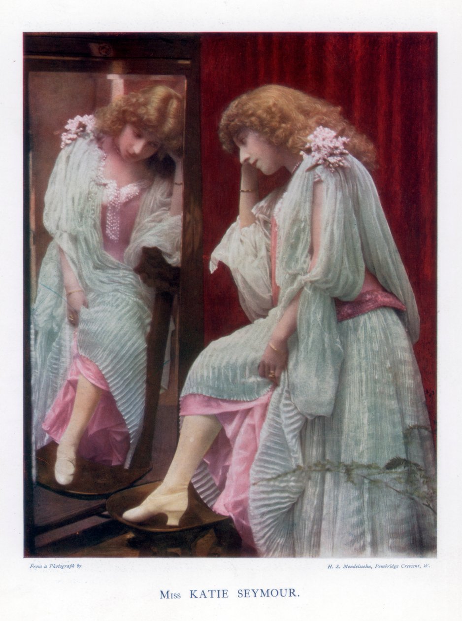 Katie Seymour, aktorka, piosenkarka i tancerka, 1901. autorstwa Mendelssohn