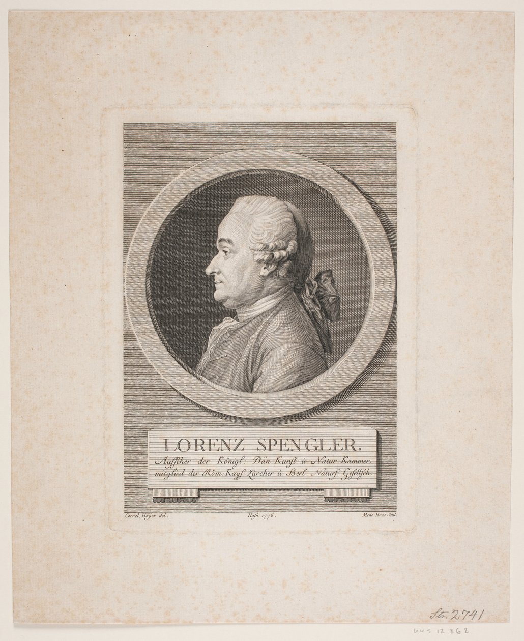 Lorenz Spengler autorstwa Meno Haas