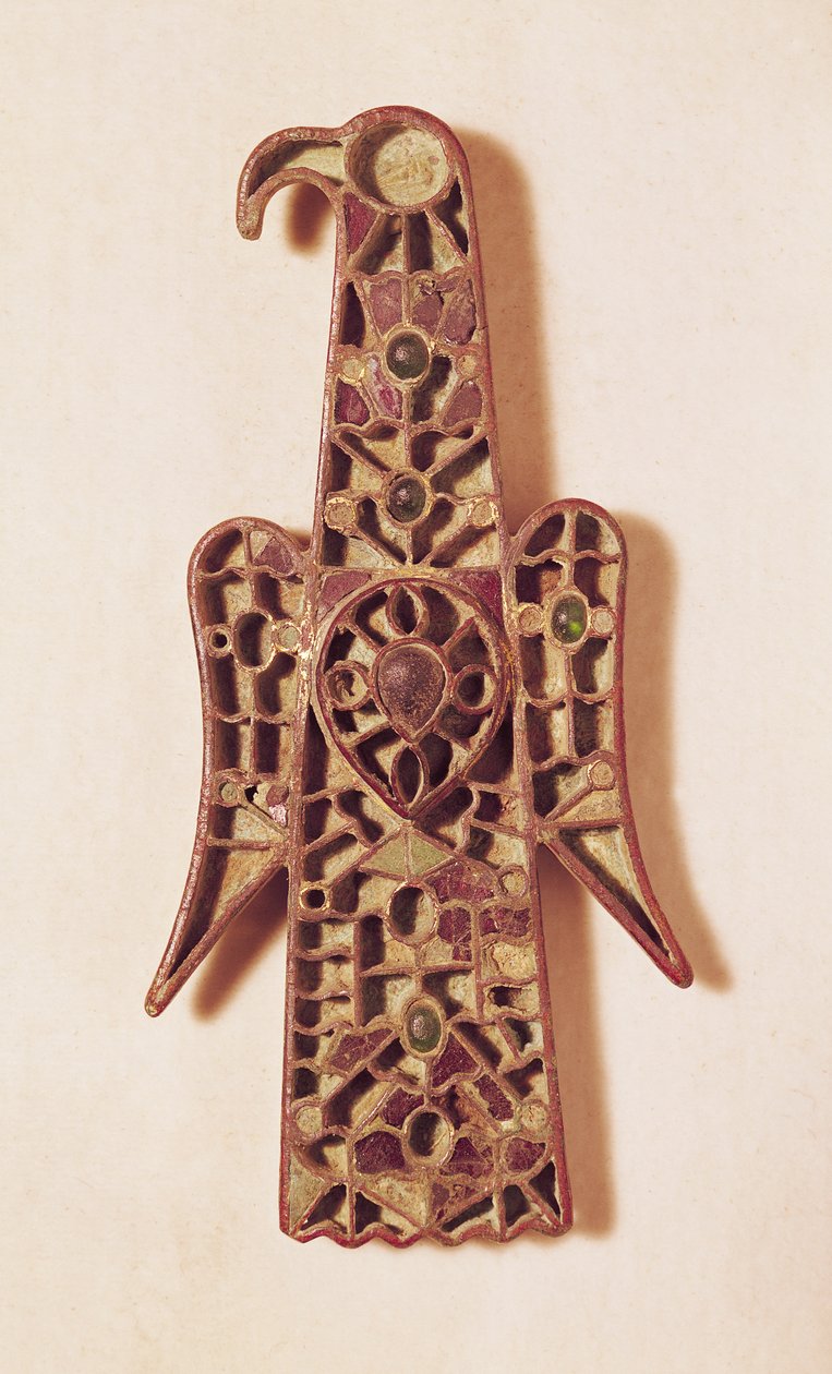 Broszka w kształcie orła (metal i emalia) autorstwa Merovingian