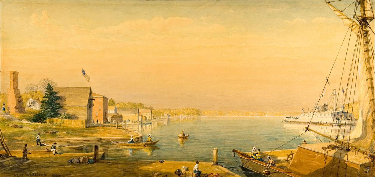 Plymouth, Karolina Północna autorstwa Merrill G. Wheelock