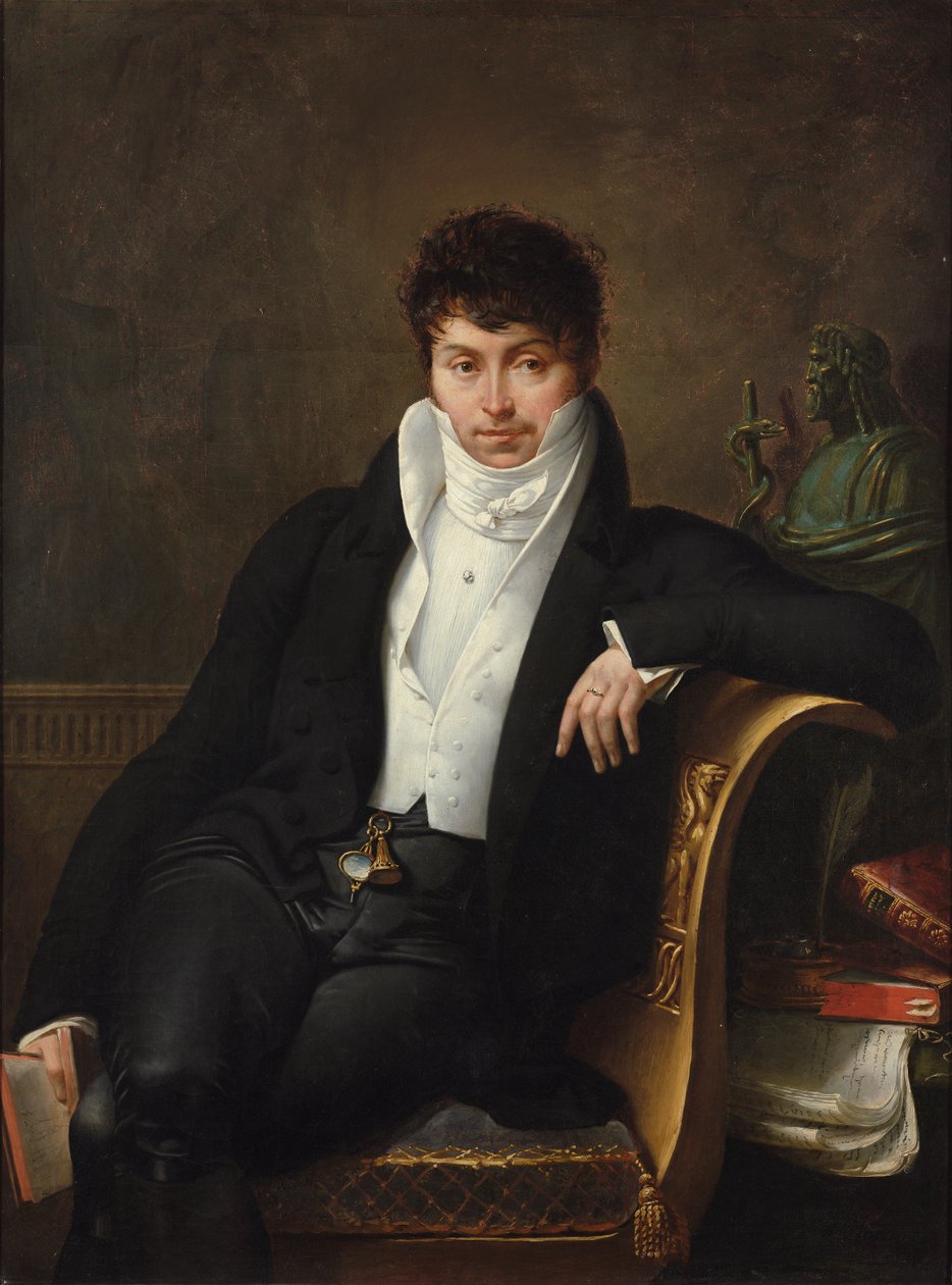 Portret Pierre-Jean-George Cabanis (1757-1808) autorstwa Merry Joseph Blondel