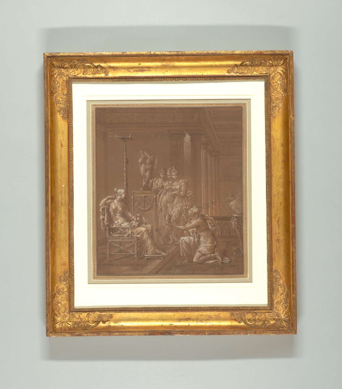 Rysowanie, projektowanie tapet autorstwa Merry Joseph Blondel