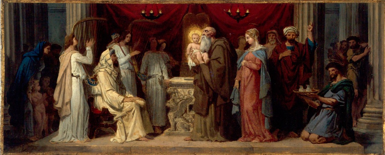 Przedstawienie Jezusa w świątyni Przedstawienie Chrystusa w świątyni autorstwa Merry Joseph Blondel