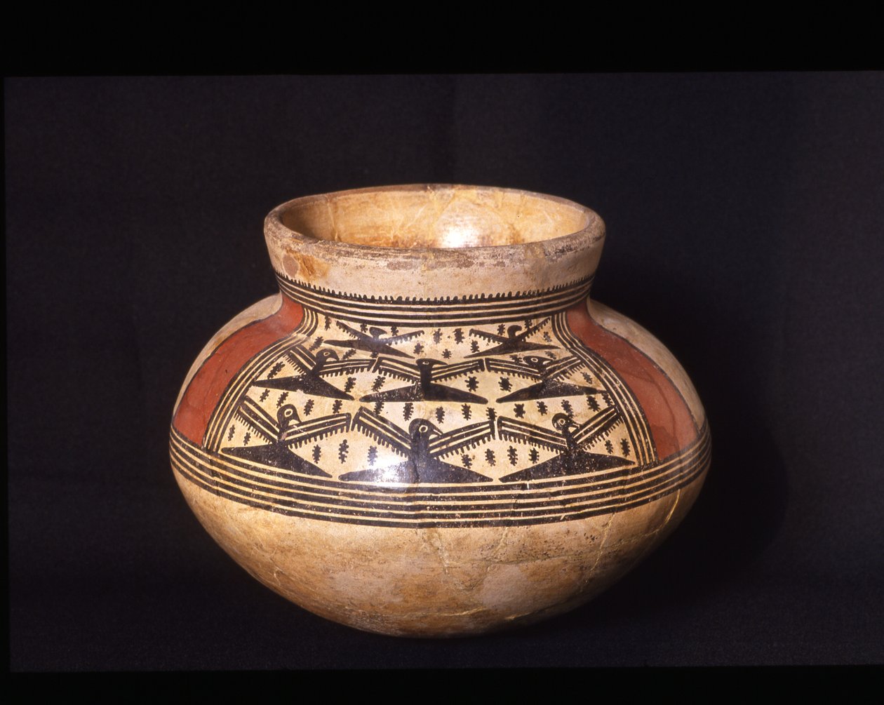 Wazon żałobny z krótką szyją, Tonosi - faza El Indio, 300-500 AD (ceramika) autorstwa Mesoamerican