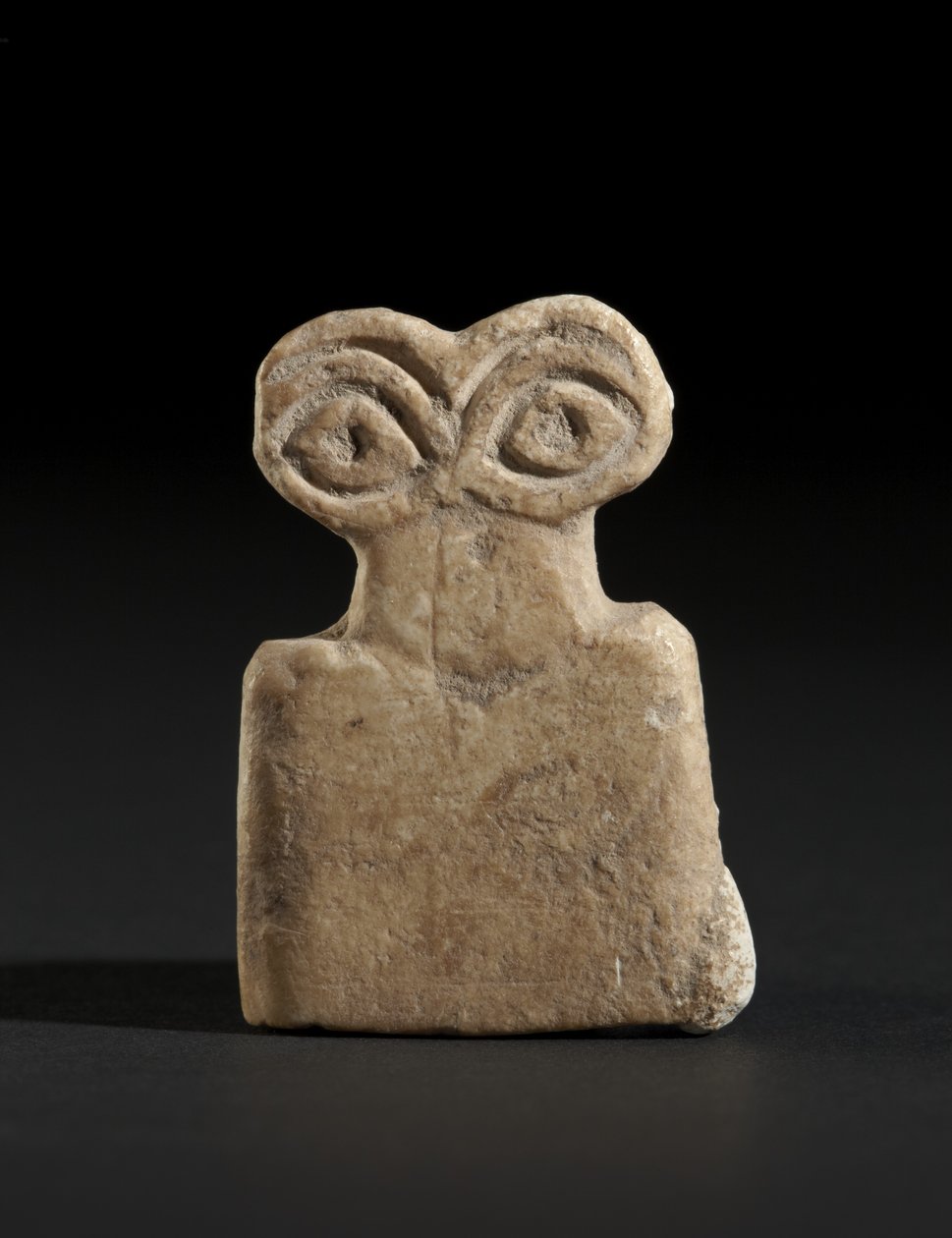 Amulet idola oka, ok. 3500 p.n.e. (gips) autorstwa Mesopotamian