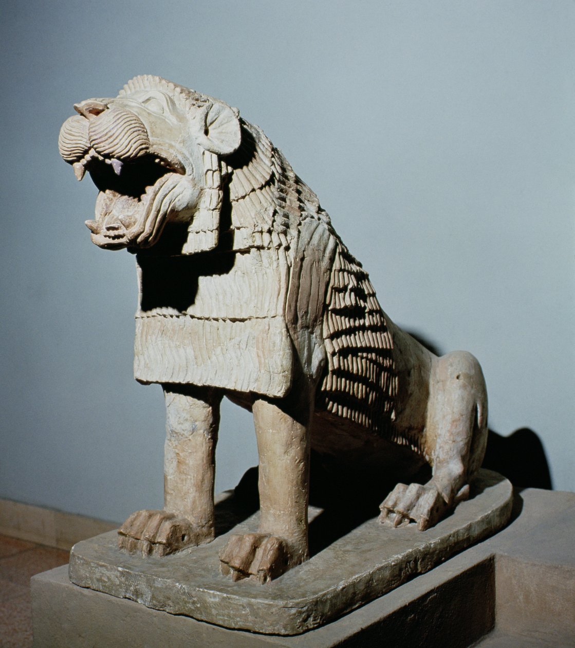 Lew (terakota) autorstwa Mesopotamian