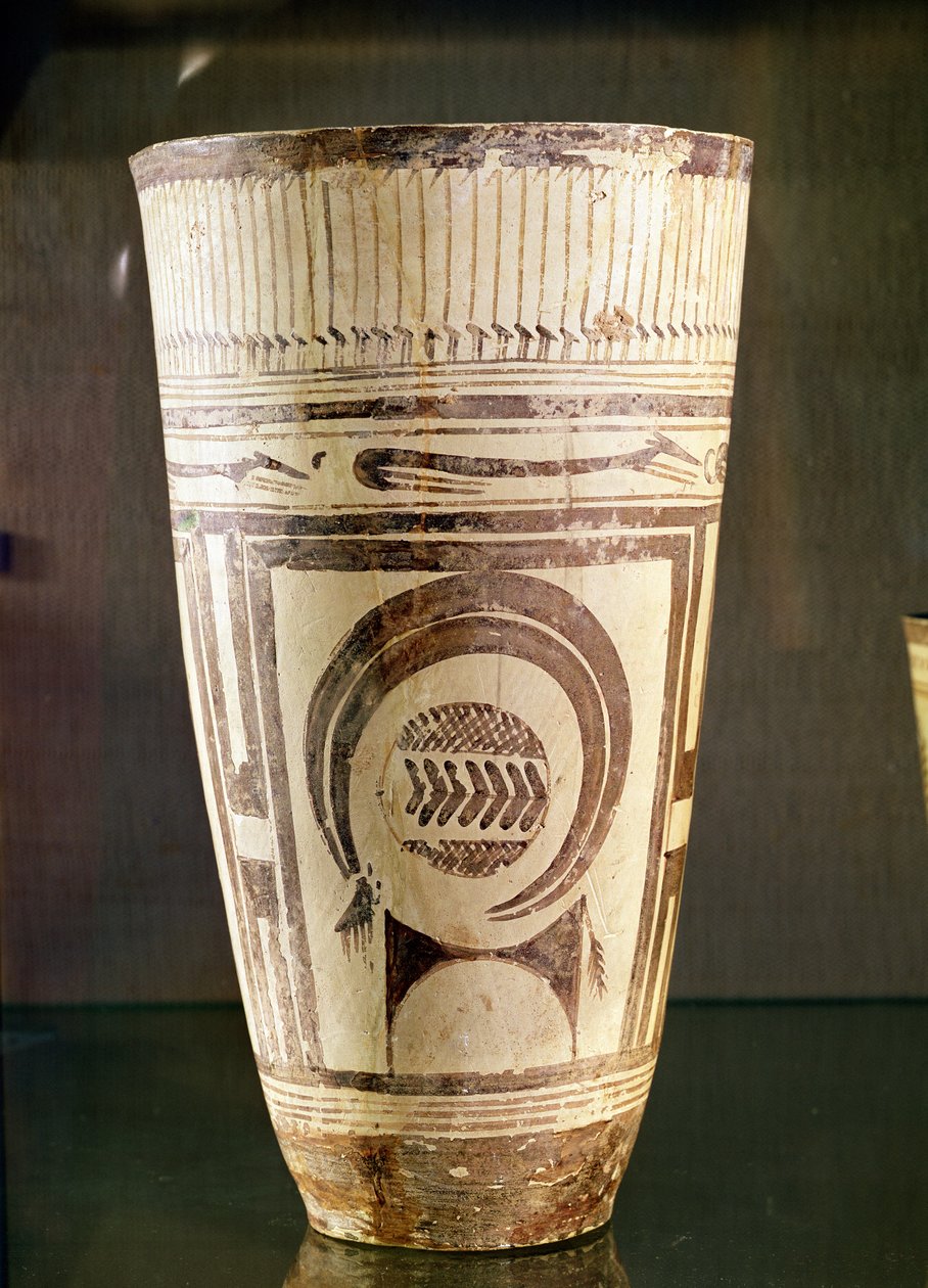 Wazon, styl I, z Suzy, Iran, 5000-4000 pne (ceramiczny) autorstwa Mesopotamian