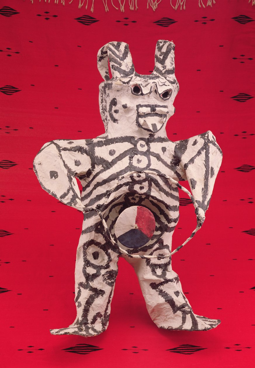 Figurka Dnia Zmarłych z Oaxaca (papier mache) autorstwa Mexican School