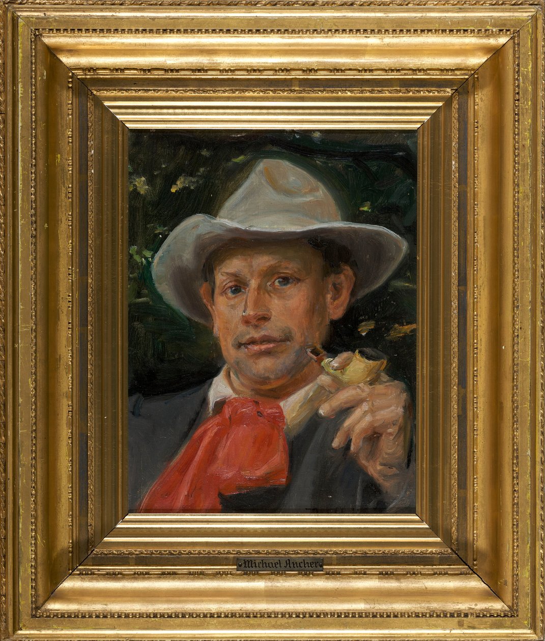 Portret Martina Andersena Nexø autorstwa Michael Peter Ancher