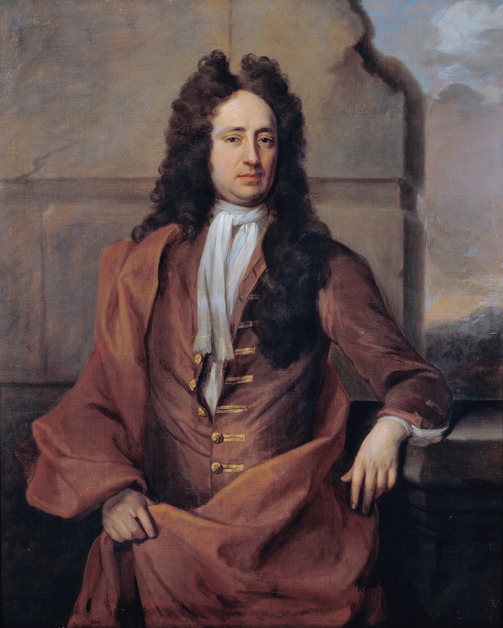 Portret mężczyzny autorstwa Michael Dahl