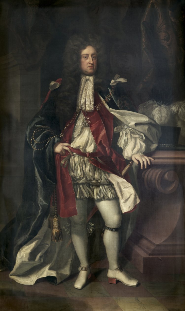 Książę Jerzy Danii (1653-1708) autorstwa Michael Dahl