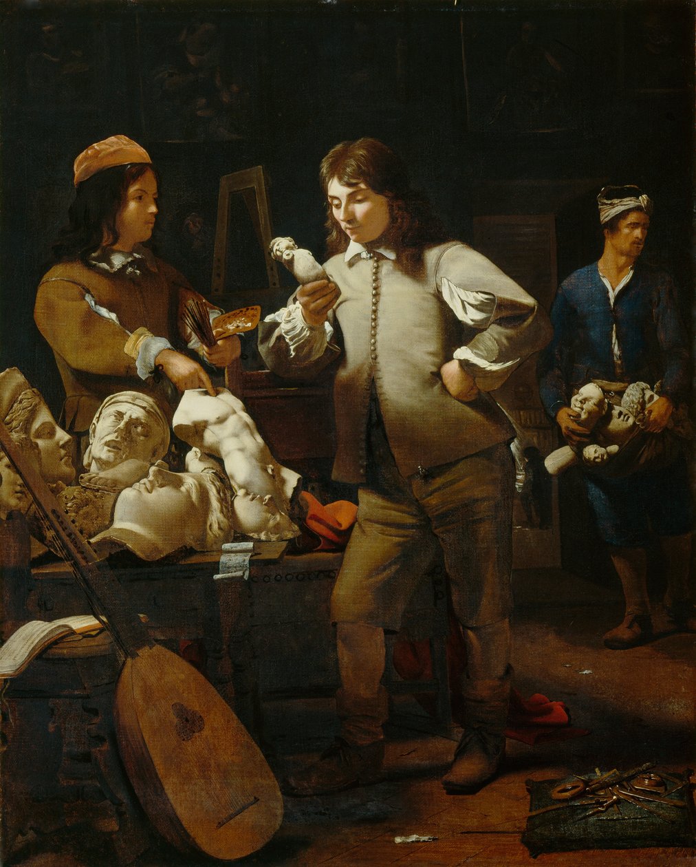 W pracowni, 1652 autorstwa Michael Sweerts