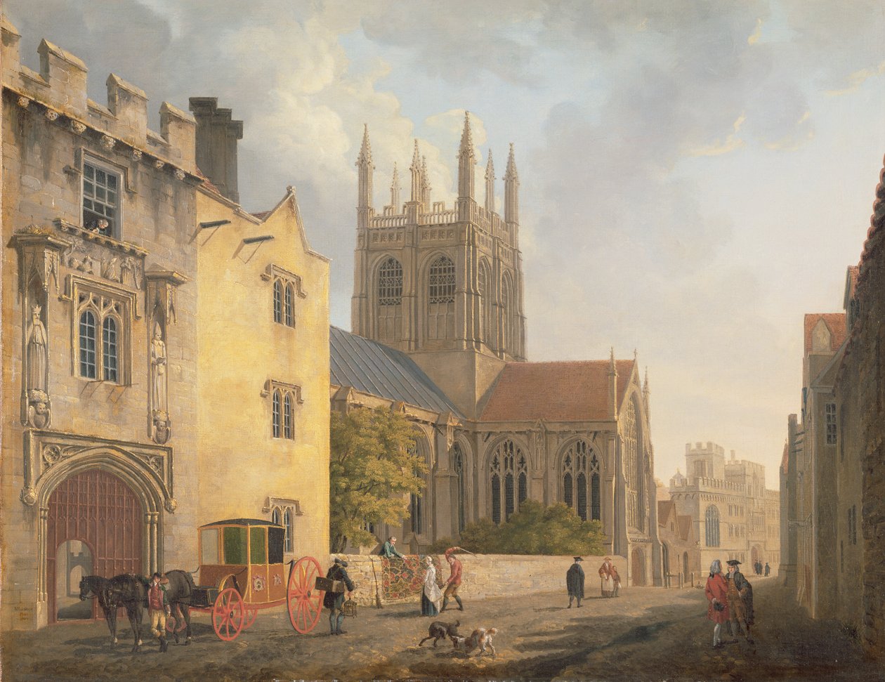 Merton College, Oksford autorstwa Michael Rooker