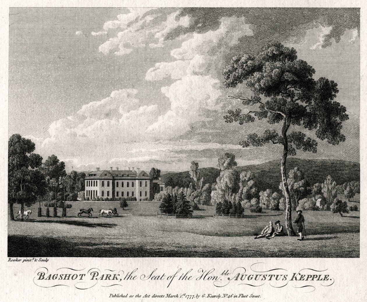 Bagshot Park, siedziba czcigodnego Augusta Kepple