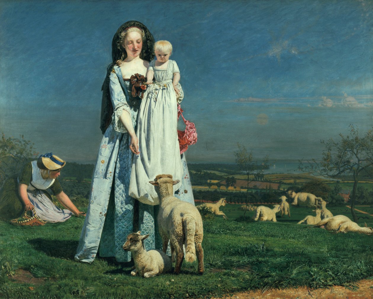 „Upał lata”, c1900-c1906 autorstwa Michael Brown