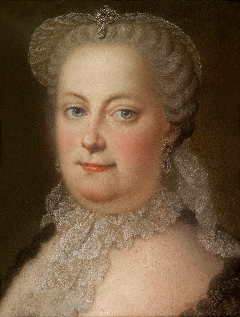 Portret cesarzowej Marii Teresy Austrii (1717-1780) autorstwa Michael Christoph Hagelgans