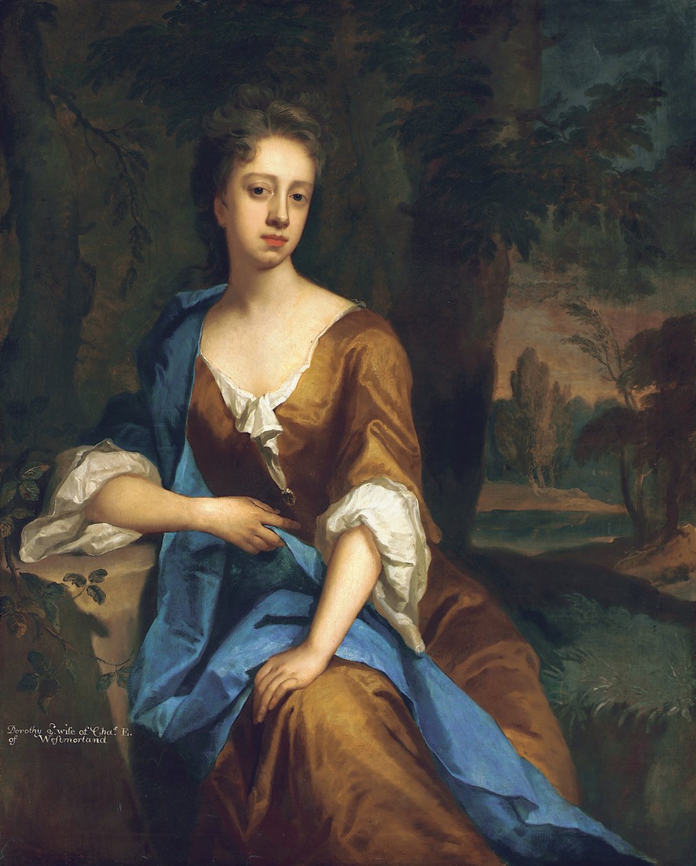 Portret Dorothy Brudenell, hrabiny Westmoreland autorstwa Michael Dahl