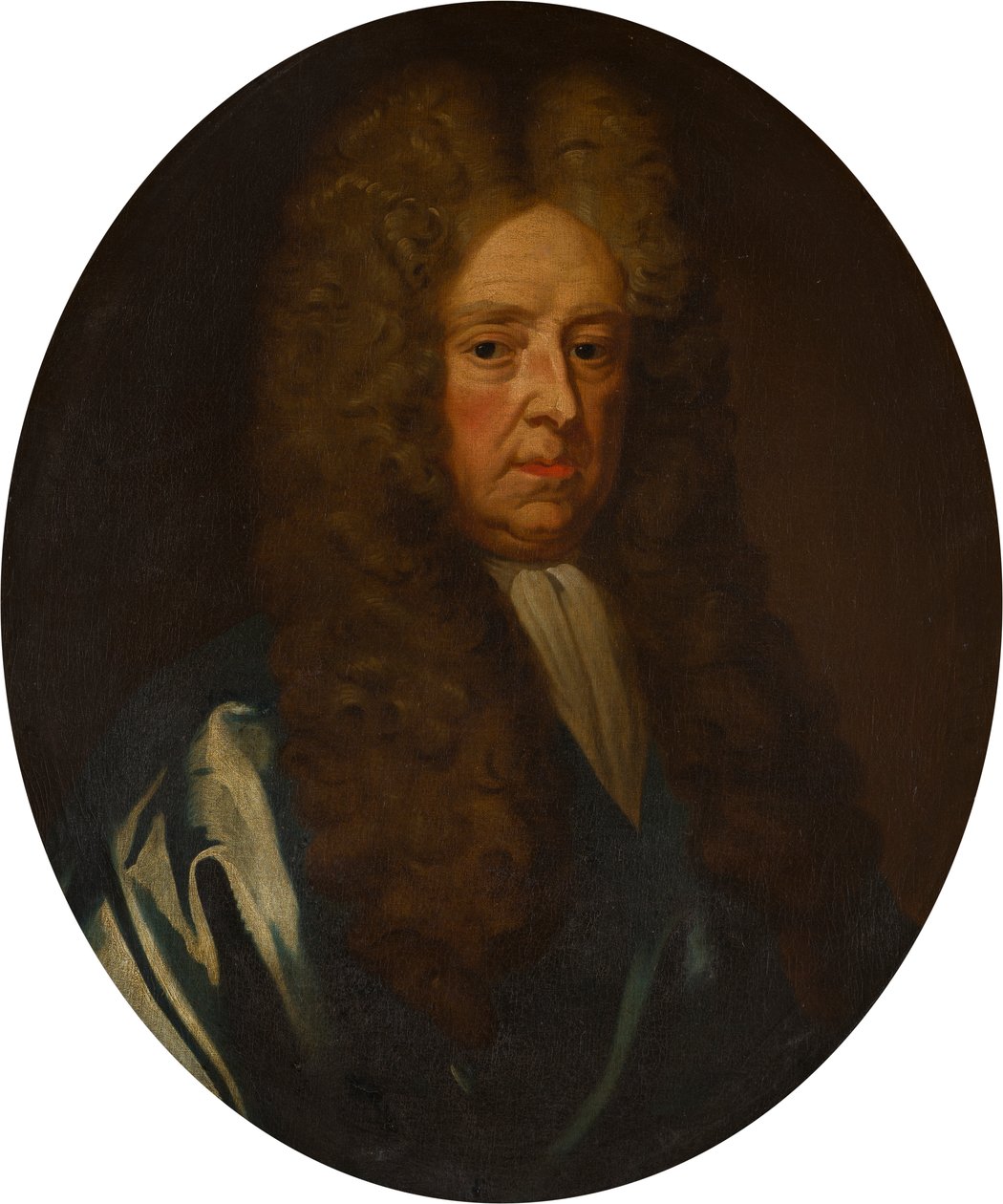 Portret Francisa, wicehrabia Newport, ok. 1. hrabia Bradford (1620-1708), wiek 78 lat, ok. 1698-1700 (olej na płótnie) autorstwa Michael Dahl