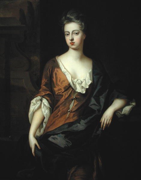 Portret Rachel Russell (1674-1725) księżna Devonshire (olej na płótnie) autorstwa Michael Dahl