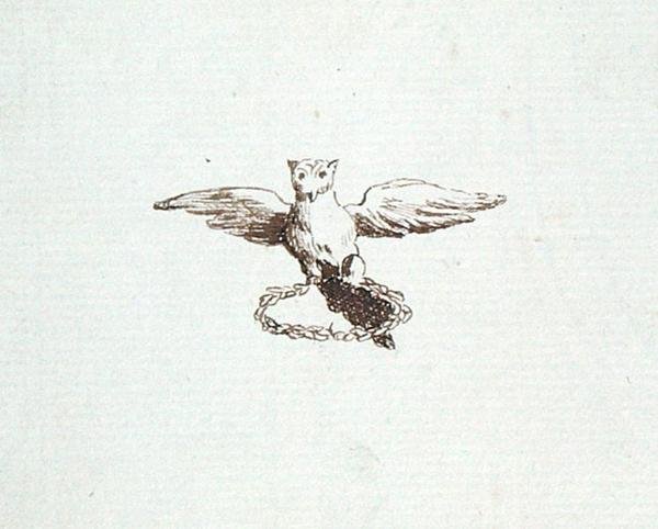 Rysunek z albumu Michaela Faradaya (pióro i tusz na papierze) autorstwa Michael Faraday