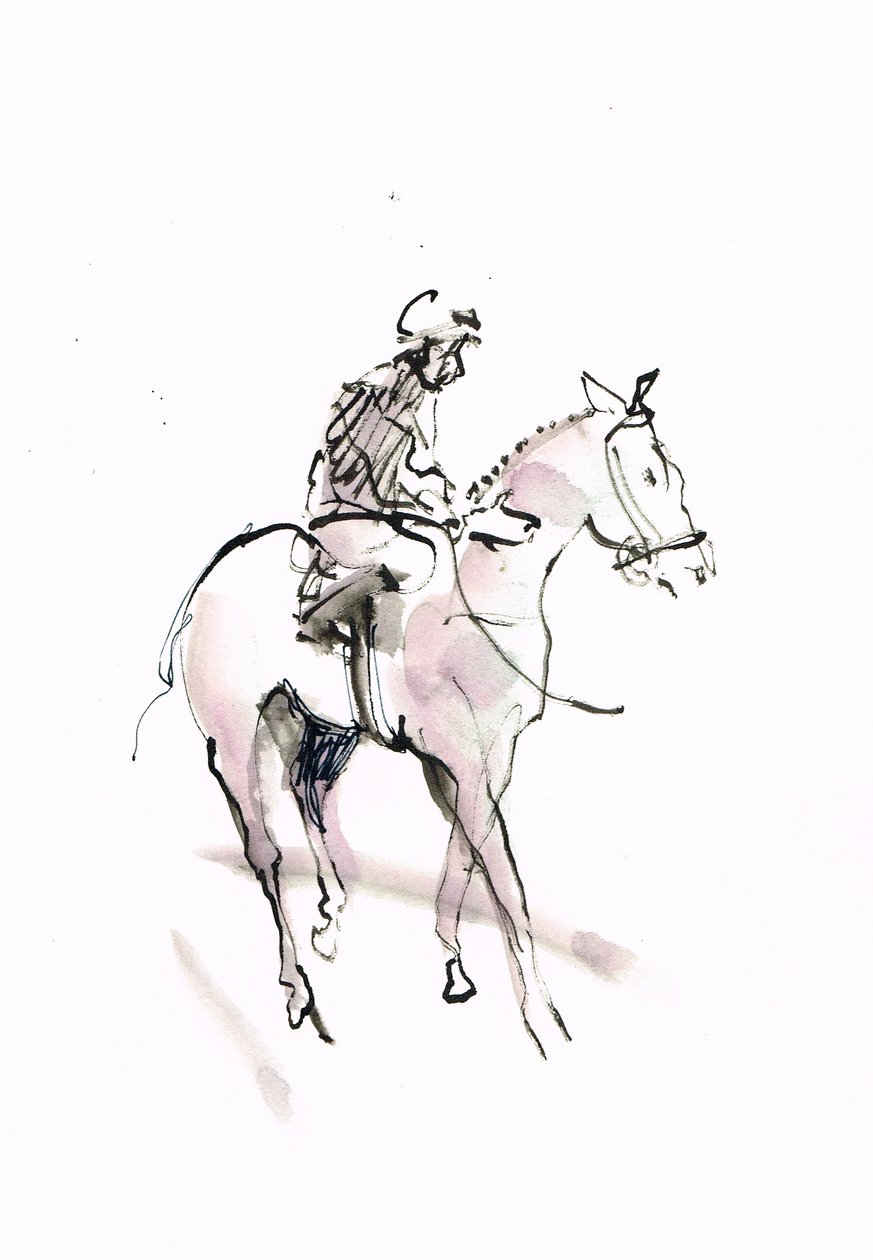 Bez tytułu, 2018 (akwarela na papierze) autorstwa Michael Frith
