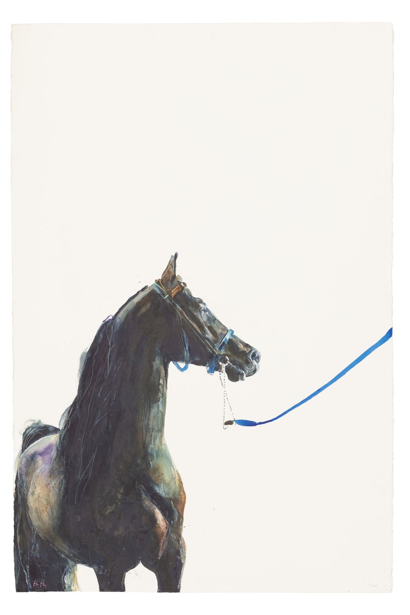 Bez tytułu, 2018 (akwarela na papierze) autorstwa Michael Frith