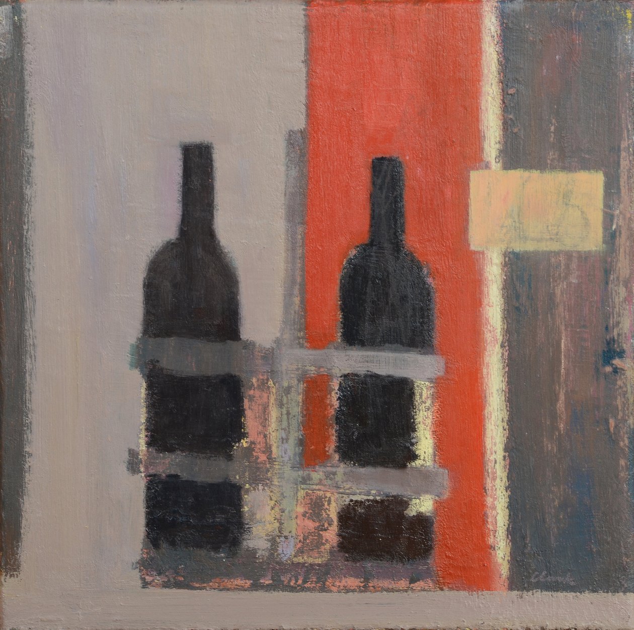 Claret i Bordeaux, 2017 (olej na płótnie) autorstwa Michael G. Clark