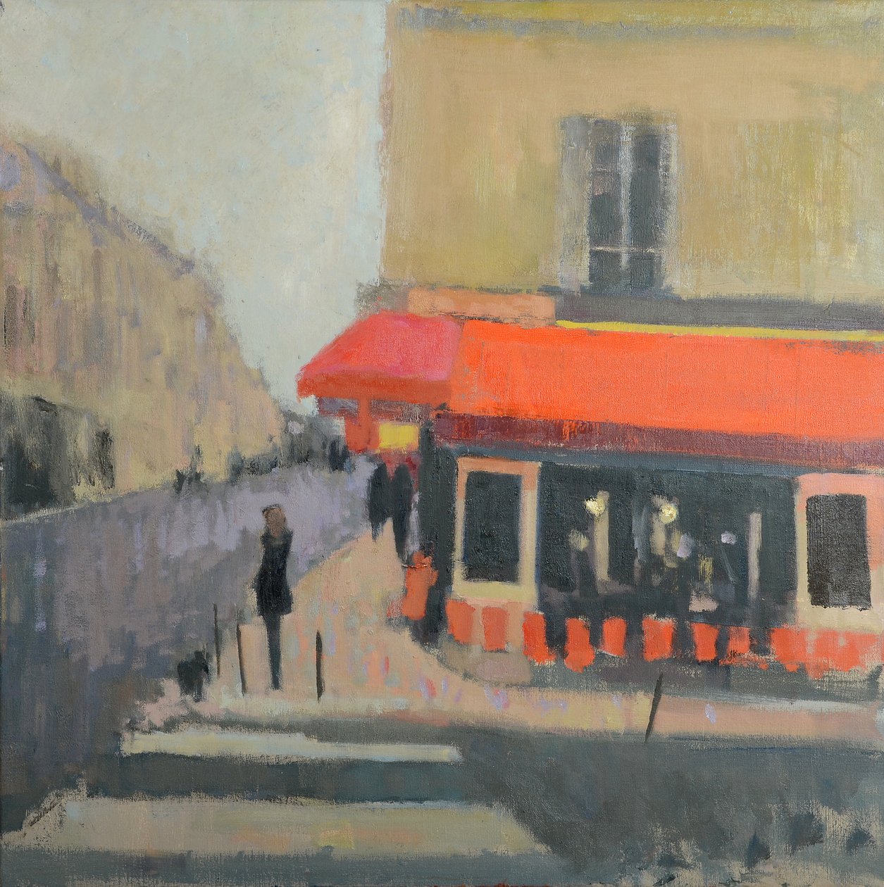 Paryż, 3. dzielnica, 2015 (olej na płótnie) autorstwa Michael G. Clark