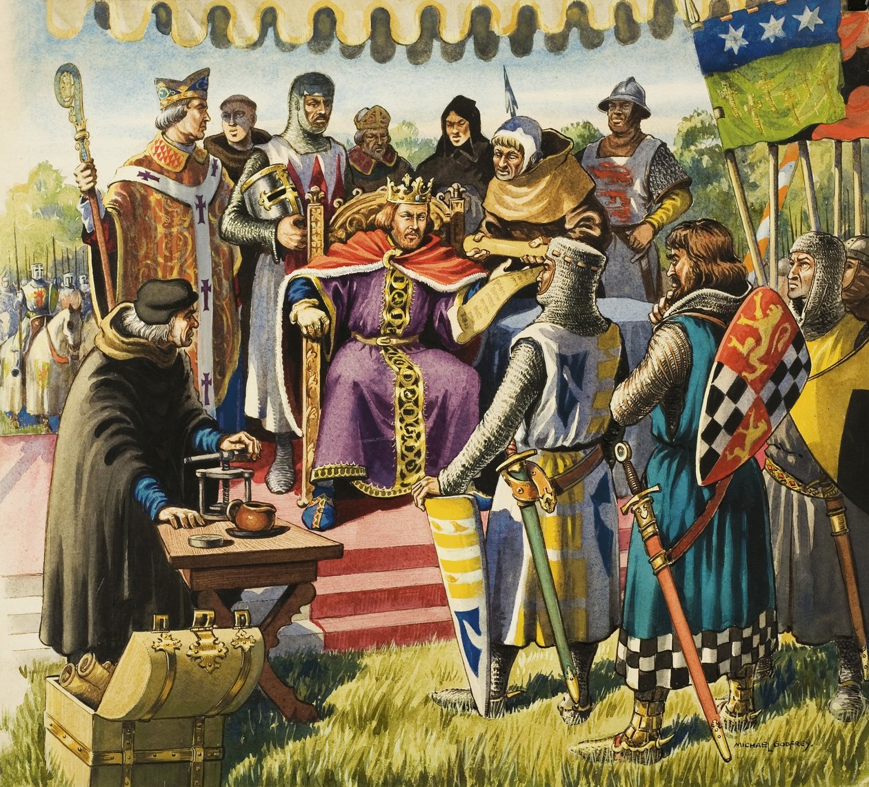 Magna Carta autorstwa Michael Godfrey