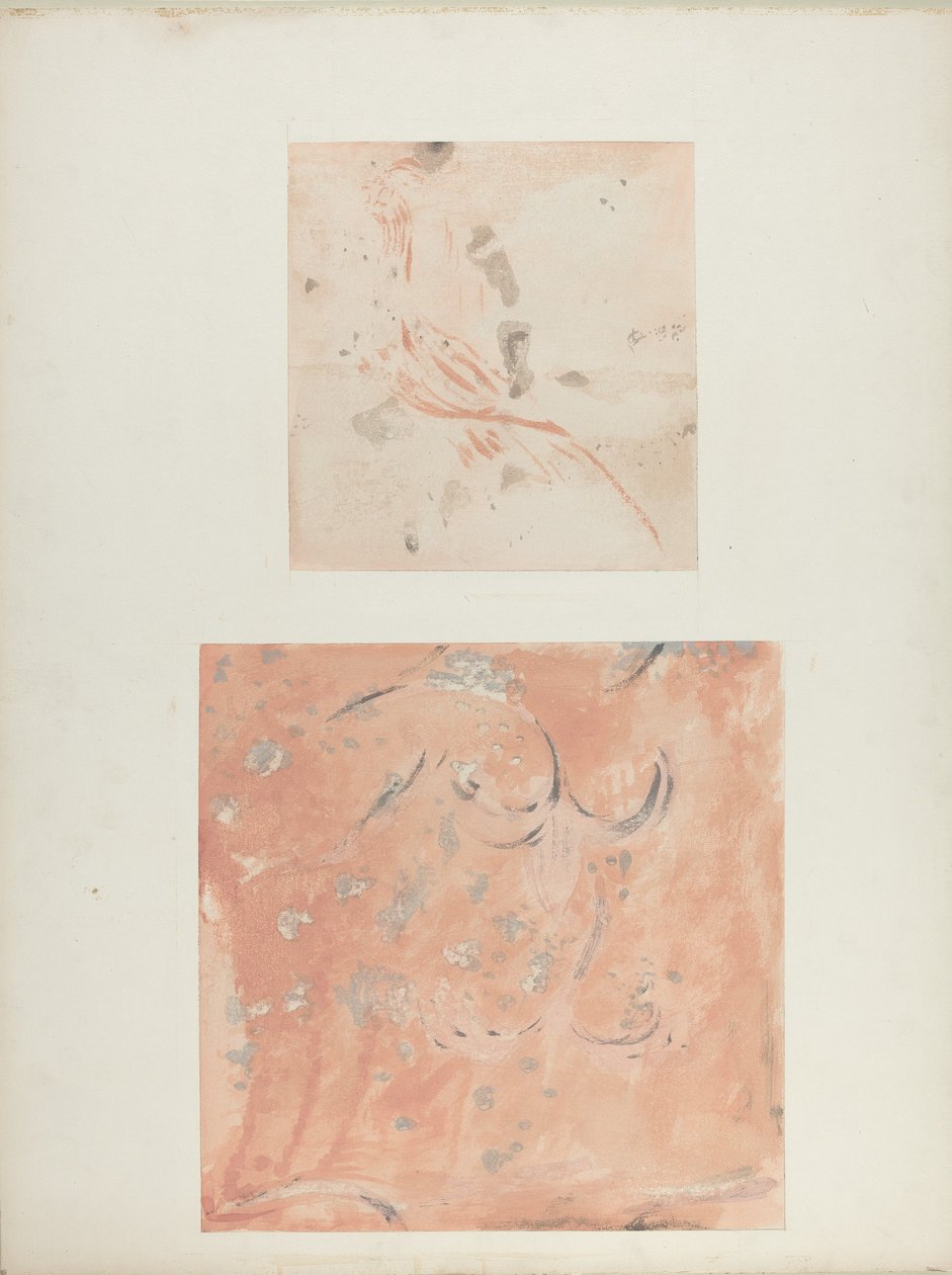 Fragment dekoracji ściennej, ok. 1930 r. 1940. autorstwa Michael Lauretano