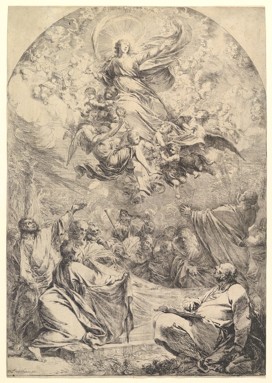 Wniebowzięcie NMP, 1683. autorstwa Michael Lucas Leopold Willmann
