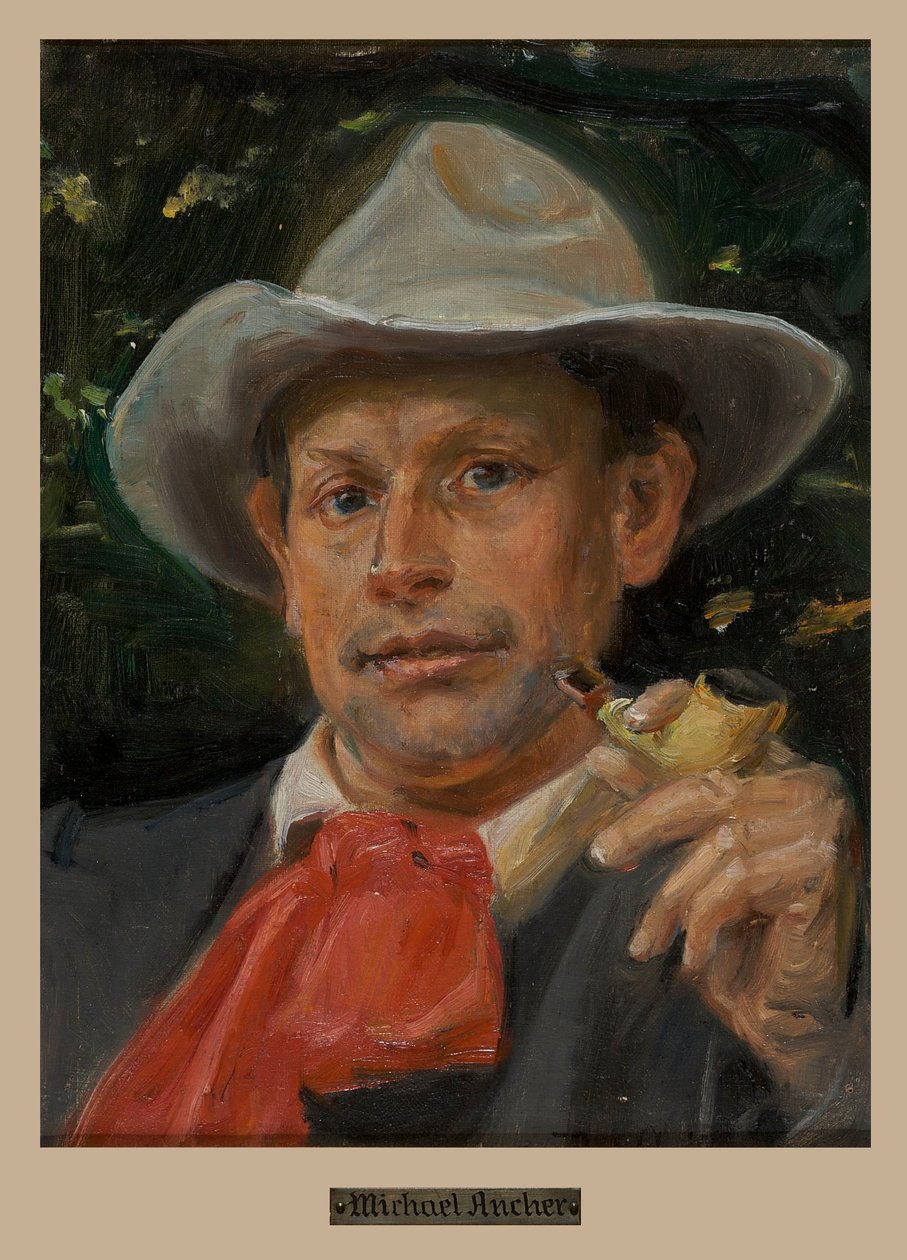 Portret Martina Andersena Nexø autorstwa Michael Peter Ancher