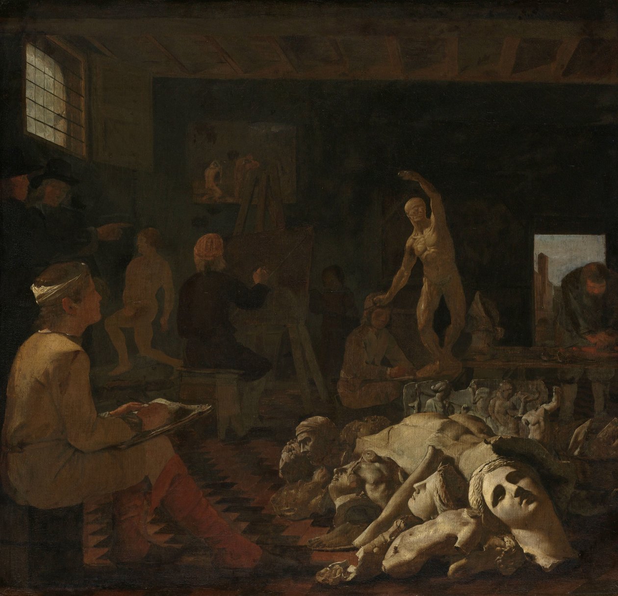 Pracownia Malarska autorstwa Michael Sweerts