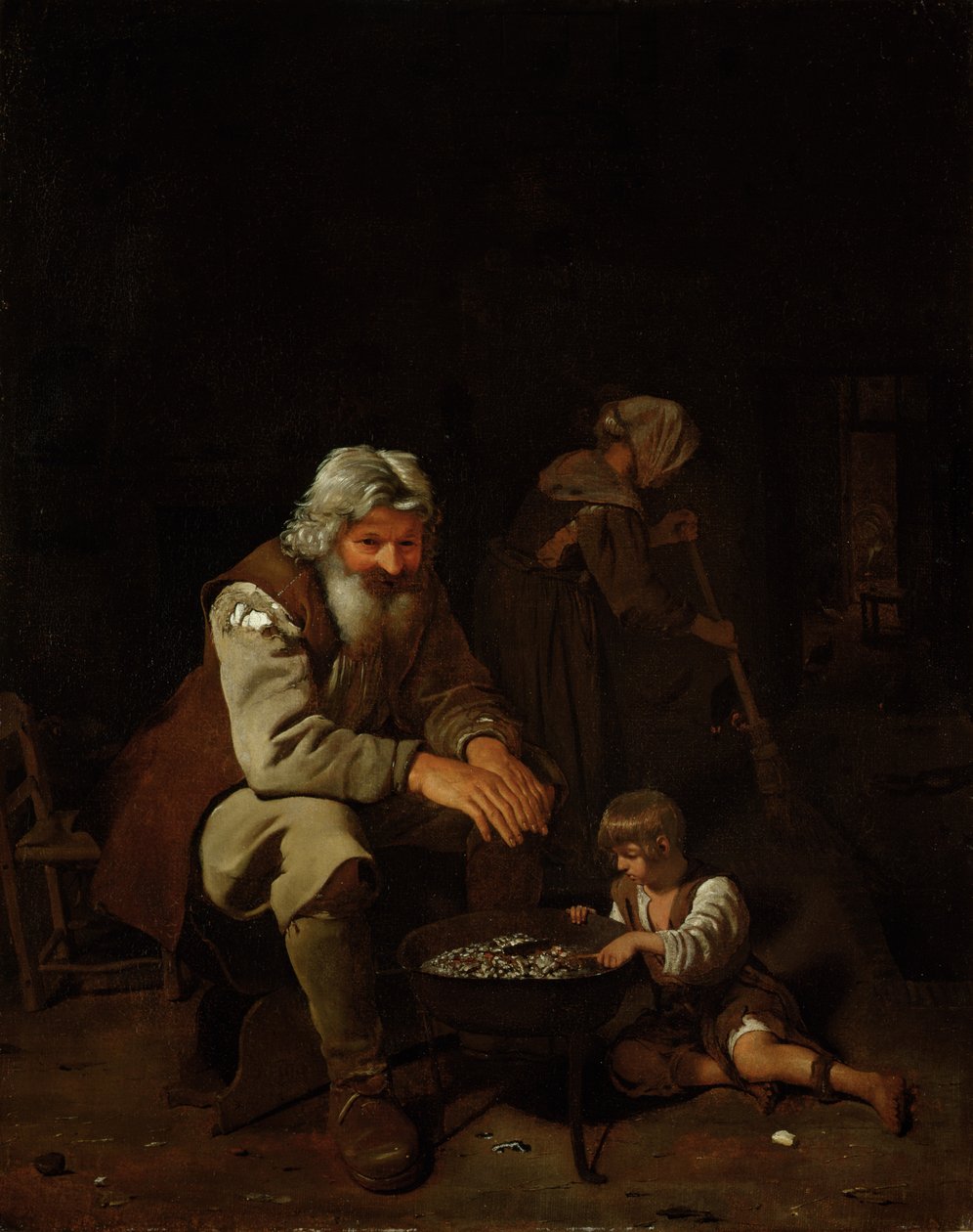 Alegoria zimy autorstwa Michael Sweerts