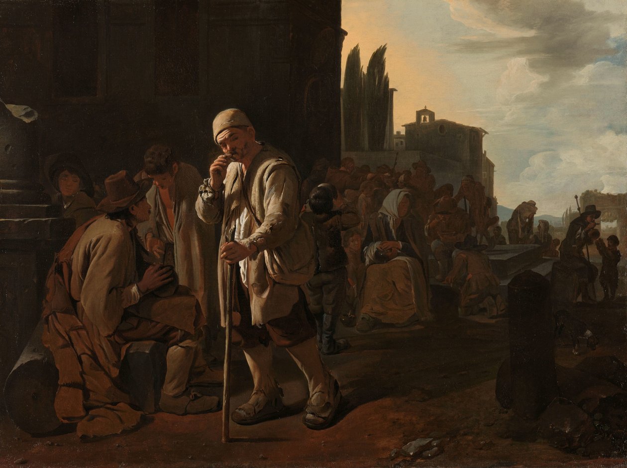 Nakarmienie głodnych Nakarmienie głodnych autorstwa Michael Sweerts