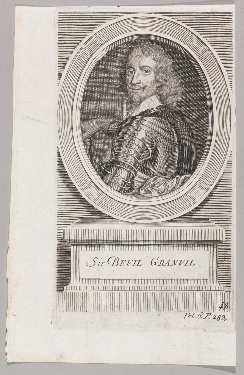 „Sir Bevil Granvil” autorstwa Michael Vandergucht