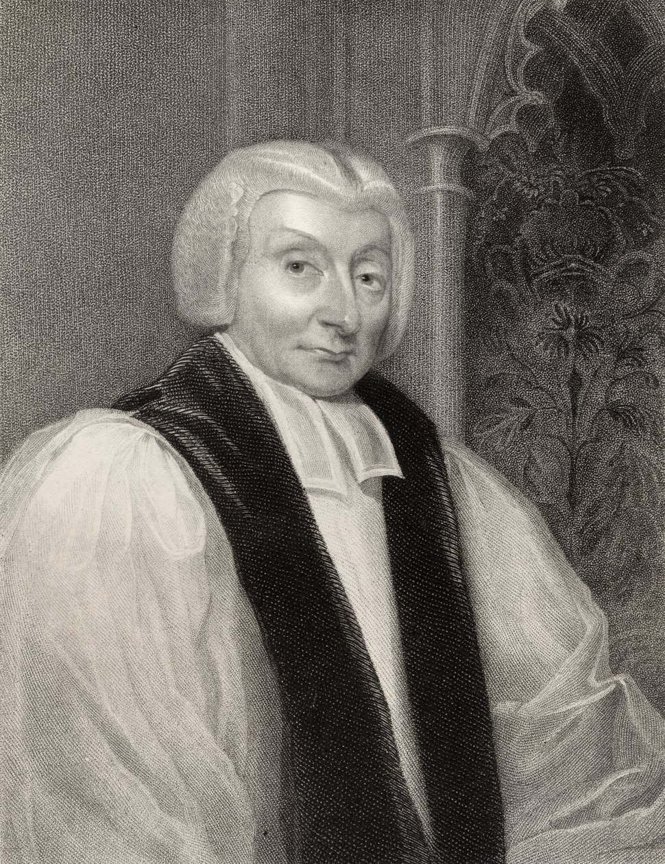 Henry Bathurst, biskup Norwich, ryty przez T.A. Dziekan (fl.1773-1840), z 